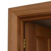 Solid wood minimalist casing moulding with natural melamine finishing