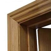 Solid wood classic casing moulding with natural melamine finishing