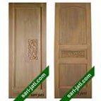 solid wood craft door