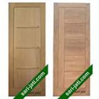 solid flat panel door