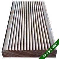 Harga lantai kayu decking anti selip kolam renang ukuran 1,9 x 9 cm SDRB 1990 murah