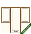 Catalog wood door window jamb design