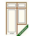 Catalog wood door window jamb design