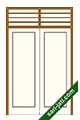 Catalog wood door jamb / wood door frame design