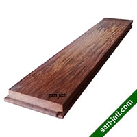 Flooring lantai kayu merbau ukuran 1,5 x 9 cm model SF 1590