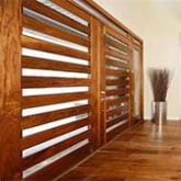 horizontal grille door