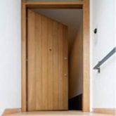 modern contemporary minimalist lamella door