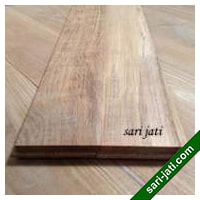 Lantai flooring jati jumbo ukuran 18x140 mm