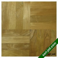 Lantai parket kayu jati tipe SP 1250 panjang 20 cm