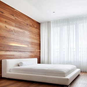 minimalist wood wall panel