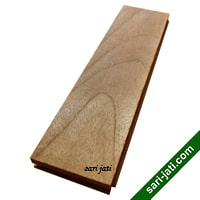 Parket kayu jati ukuran 12 x 50 mm model SP 1250