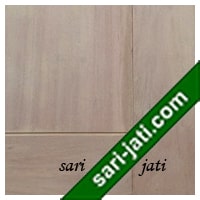 Detil pintu kayu kamper, panil solid raised bevel asimetris SRP 2A4