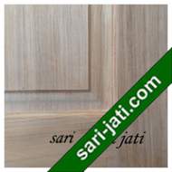  Detil Pintu Panel Solid Raised Dibevel Kayu Jati Perhutani I SRP 2B1