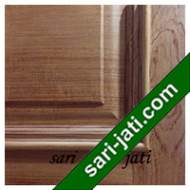  Pintu  Panel Solid Raised Kayu  Jati Merbau Kamper Meranti 