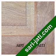  Detil Pintu Panel Solid Raised Dibevel Kayu Merbau SRP 5A7