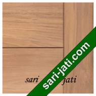  Detil Pintu Panil Solid Flat Alur Nad Kamper