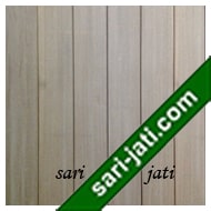 detil pintu minimalis kayu bangkirai panil solid flat alur nad vertikal SFP 1C1