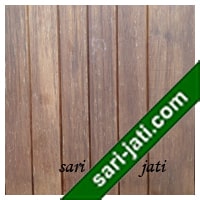 detil pintu minimalis kayu merbau panil solid flat alur nad vertikal SFP 1C3