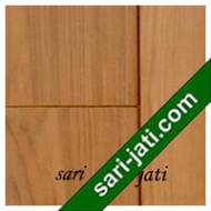  Detil Pintu Panil Solid Flat Alur Nad Kecil Melintang Horisontal Kayu Jati Perhutani I SFP 4A3