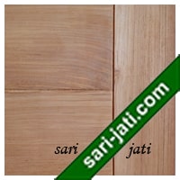 detil pintu minimalis kayu jati perhutani 1, panil solid flat variasi alur nad vertikal dan horisontal SFP 5A5