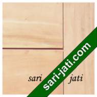  Detil Pintu Panil Solid Flat Alur Nad Kamper