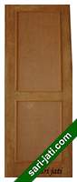 perhutani teak and meranti plywood flat panel door SPFP 2A1