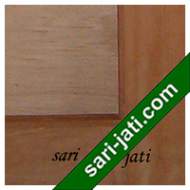  Pintu  Panil Plywood  Flat Minimalis Kayu Jati Merbau 