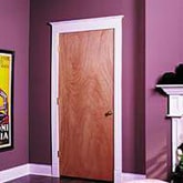 meranti plywood flush door