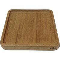 perhutani teak wood coaster HDCT 015100